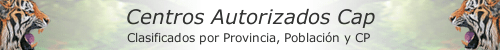 Centros CAP clasificados por provincia